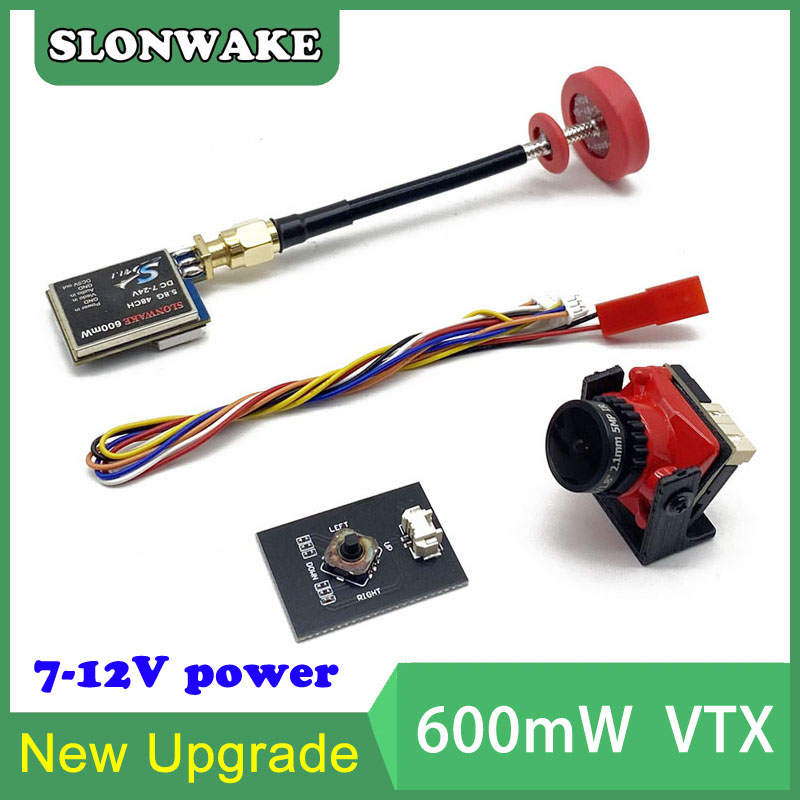 Drone Rc Remote - 5.8G 48CH 600mW adjustable VTX-CAM FPV