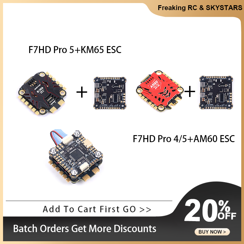 Drone Bike Rc - Skystars F7HD Flight Controller FPV KM65