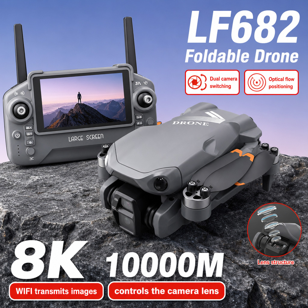 Drone Rc Dji - Aerial Photo LF682 Drone 8K HD