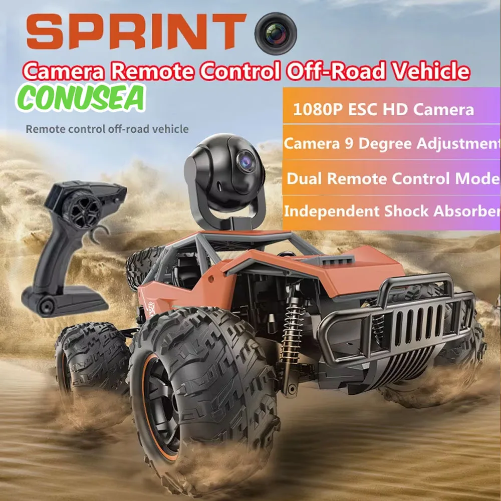 Drone Bike Rc - 1/14 Rc Car with Camera 1080P