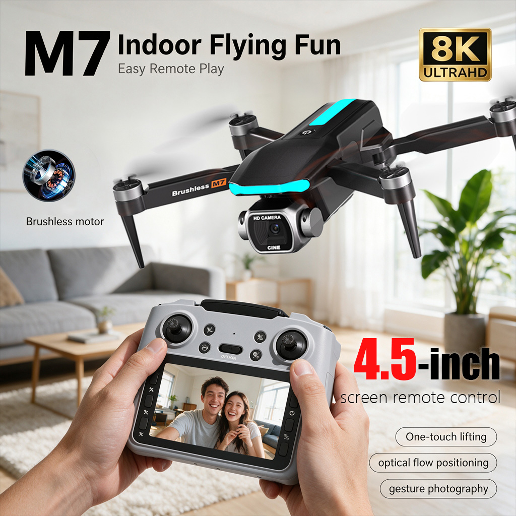 Drone Rc Dji - New M7 RC Drone Professional 8K