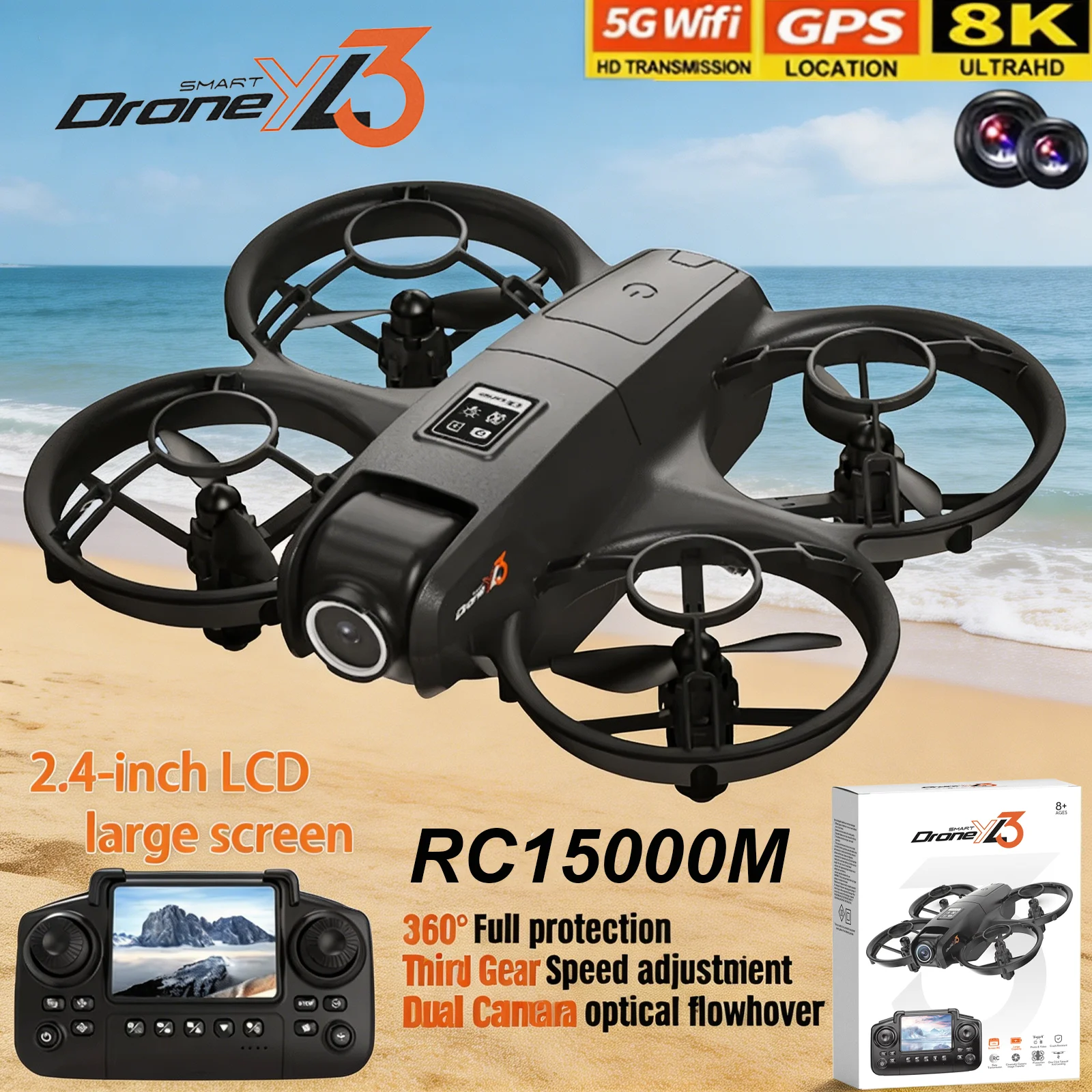 Drone Rc Dji - New YL3 RC Drone 8K 1080P
