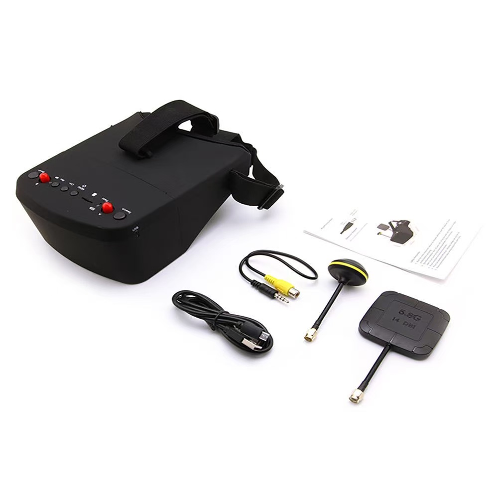 Fpv Goggles Headset - Eachine 800D 5.8G 40CH 5 Inch