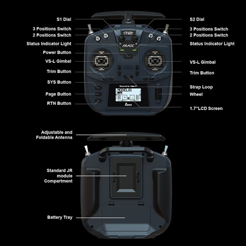 Jumper T12 MAX Radio Controlle - Drone Vs Rc Airplane review and price