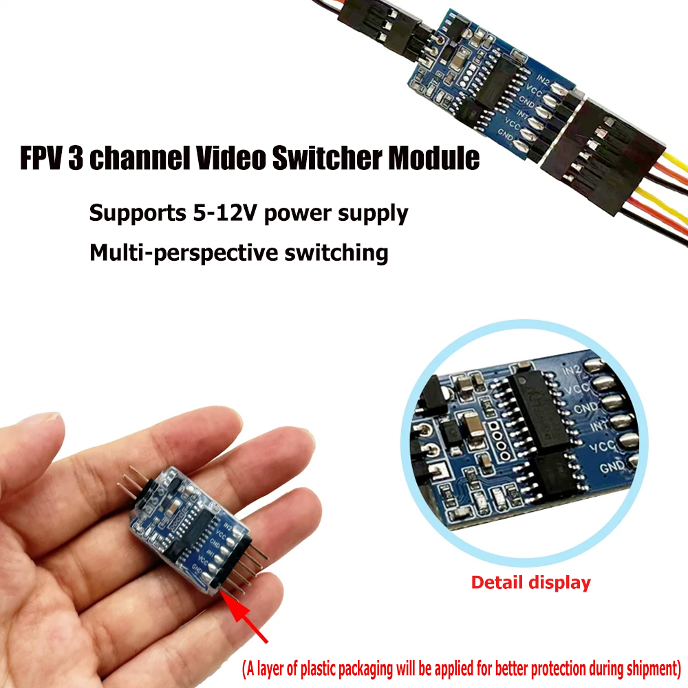 5.8G 3 Channel Video Switcher  - Drone Rc Remote review and price