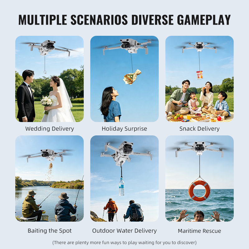 12KM Airdrop System For DJI Li - Drone Dji Rc N1 review and price