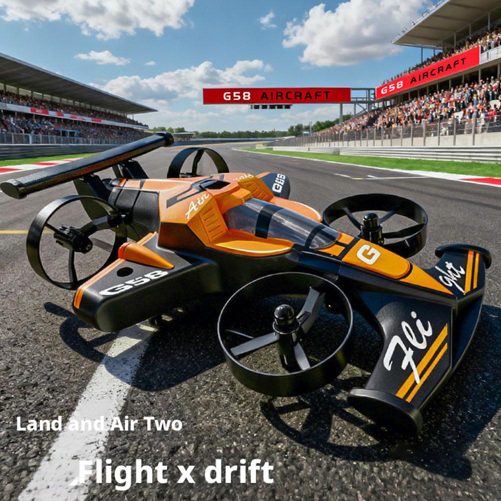 2-in-1 RC Flying Stunt Car & D - Rc Drone And Flying Car review and price