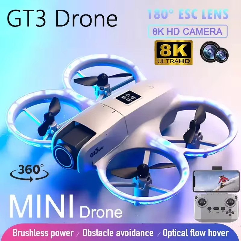 NEW GT3 Mini Drone 8K HD Dual  - Drone Gt3 Rc review and price