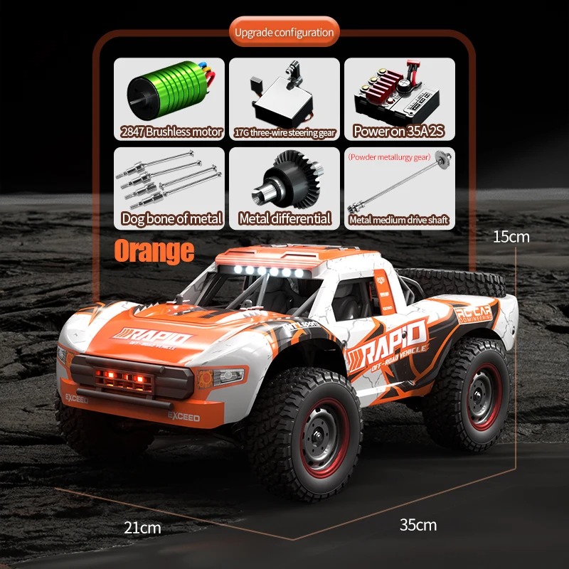 JJRC Q130 1:16 70KM/H 4WD RC C - Drone Bike Rc review and price