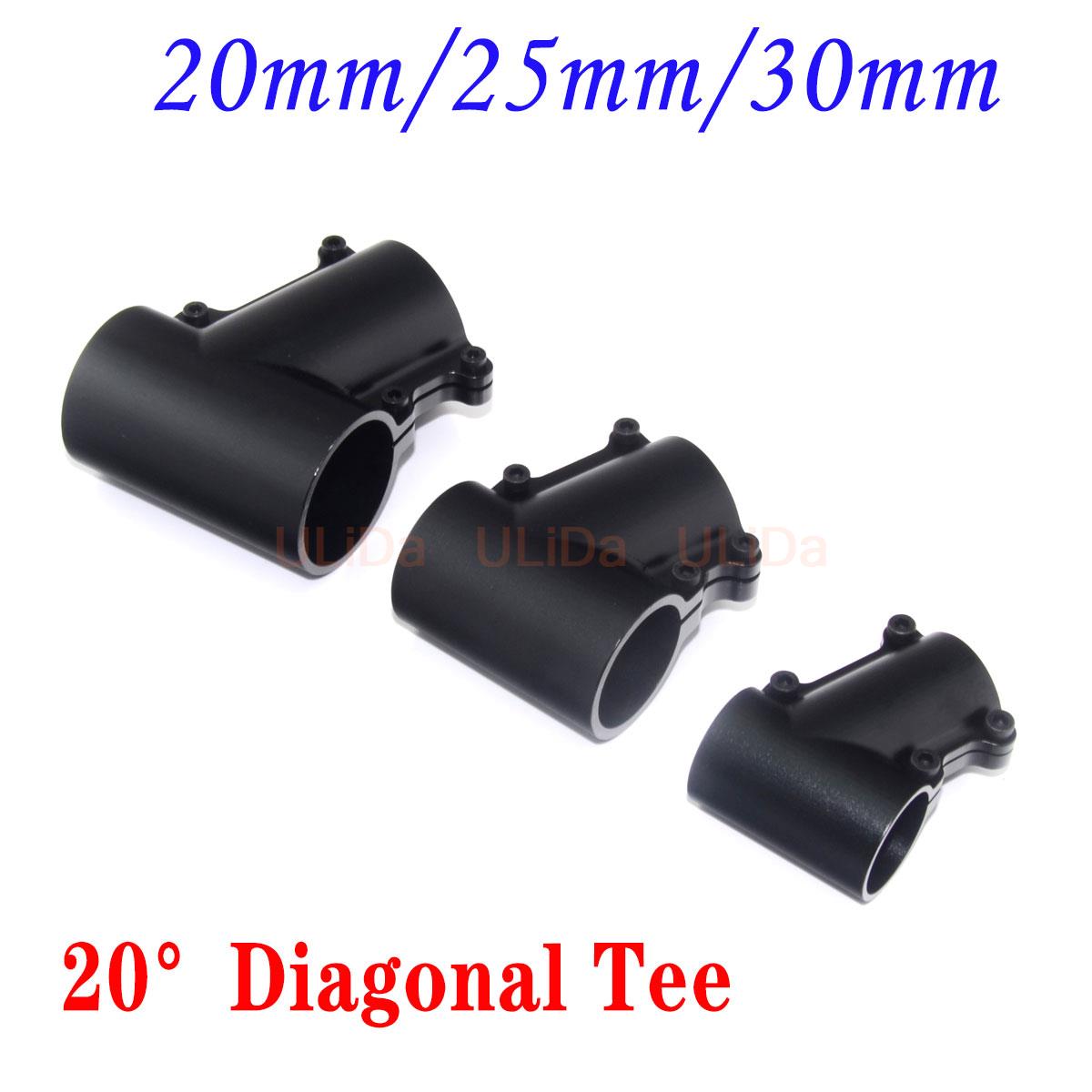 20 25 30mm Tripod Oblique Tee  - Drone Rc Not Connected review and price