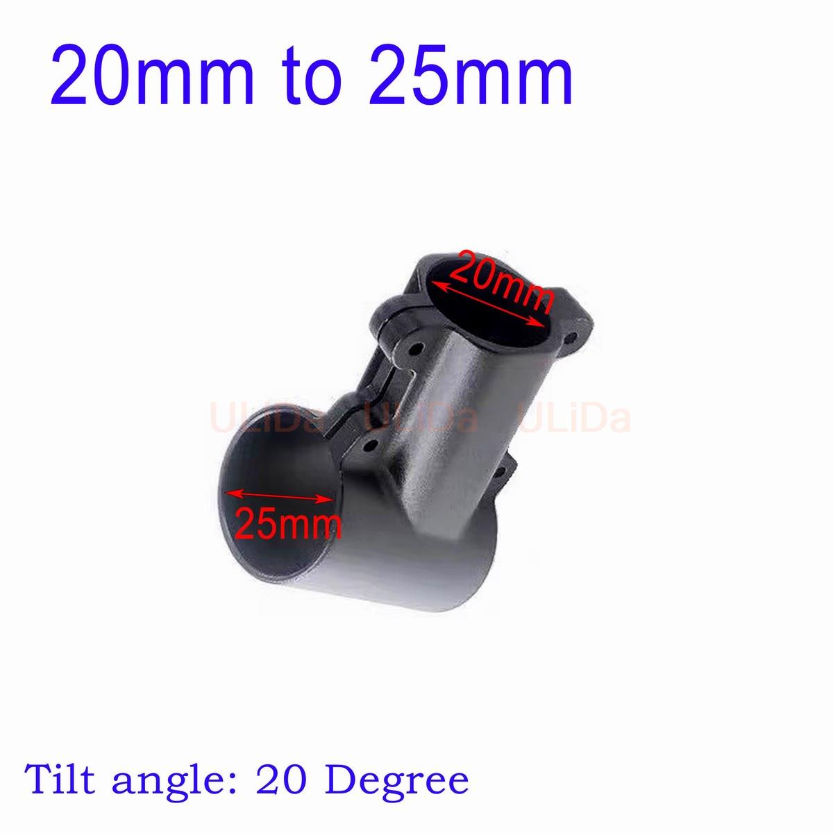 20 25 30mm Tripod Oblique Tee  - Drone Rc Not Connected review and price