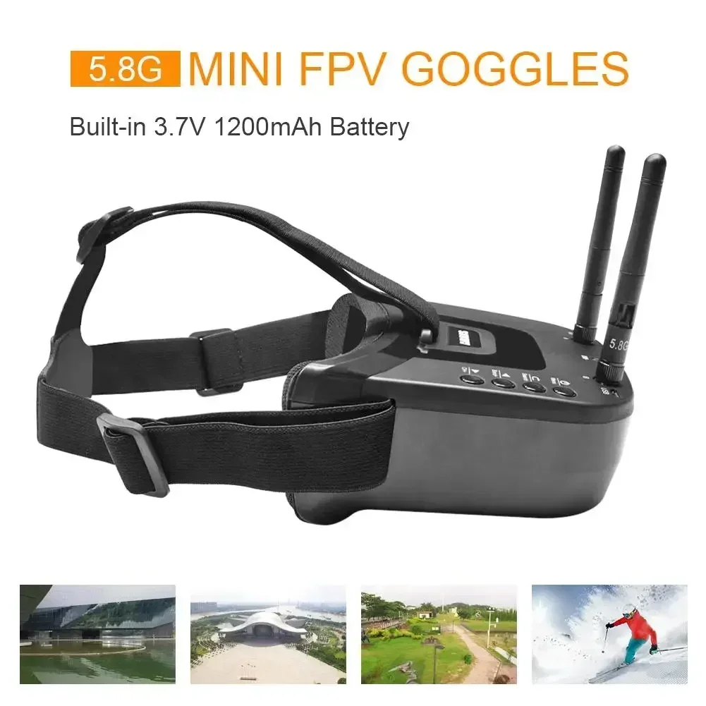 RoRuSVR009 5.8G FPV Goggles 40 - Fpv Goggles Headset review and price