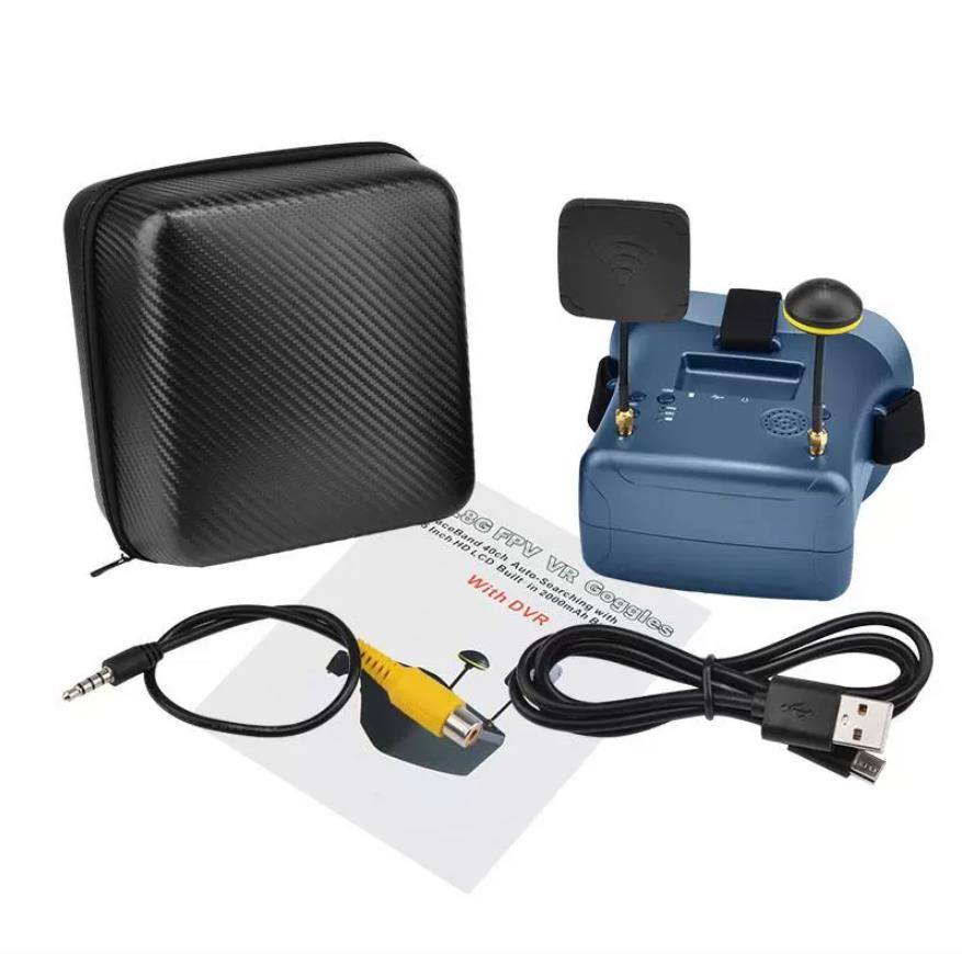 EV800D 5.8G 40CH 5 Inch/4.3Inc - Fpv Goggles Headset review and price