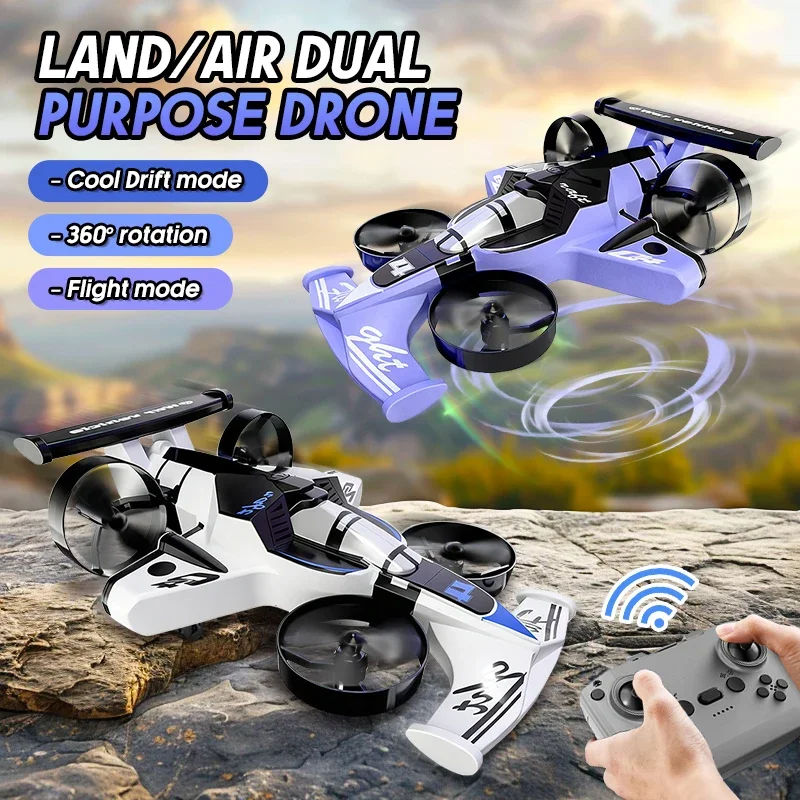 Land-air Dual Mode 6ch Rc Dron - Rc Drone And Flying Car review and price