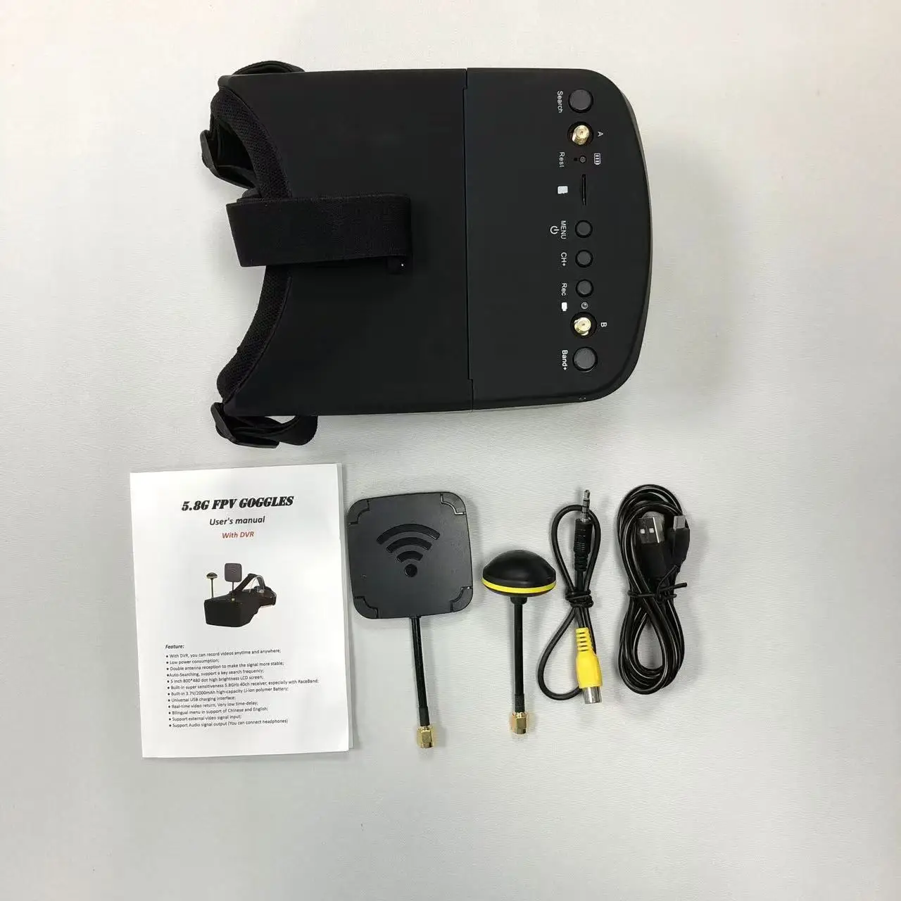 SmCp5.8G 40CH FPV Goggles 5Inc - Fpv Goggles Headset review and price