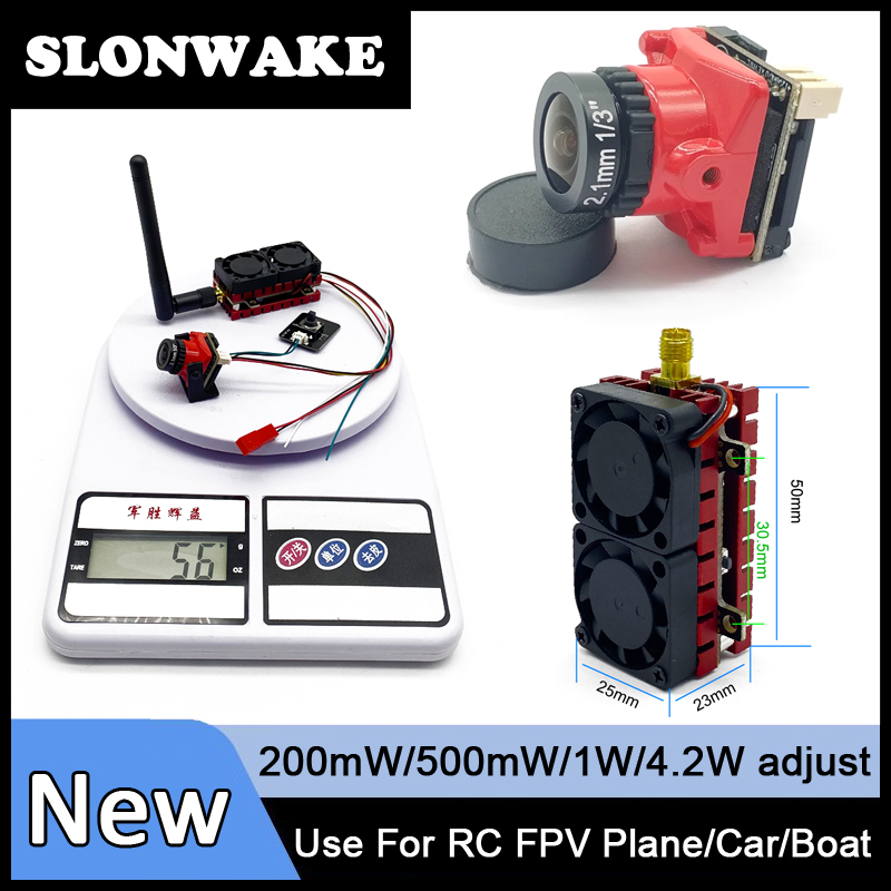 SLONWAKE 5.8G 48CH 4.2W VTX Tr - Fpv Goggles Headset review and price