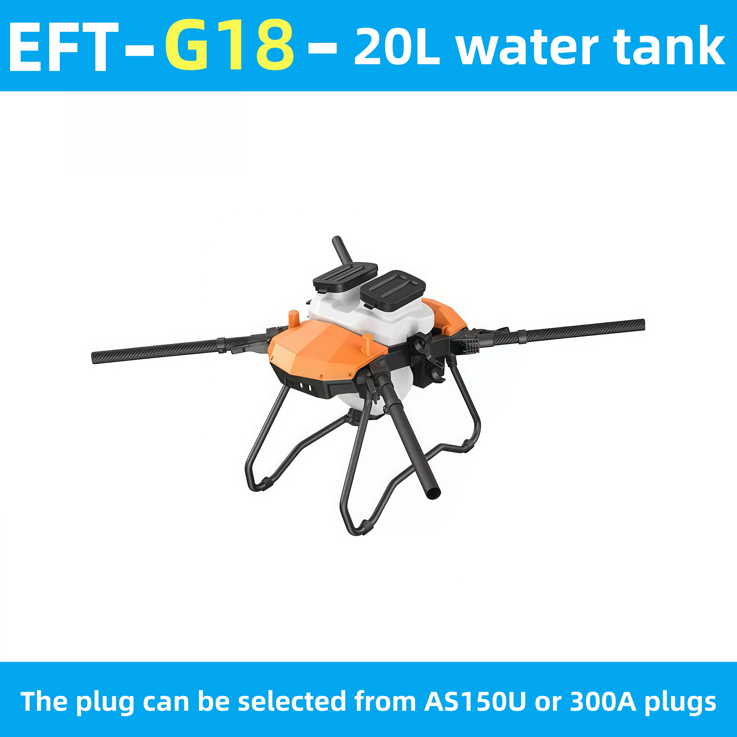 EFT Winged G18 Agricultural Pe - Heavy Lift Drone Frame review and price