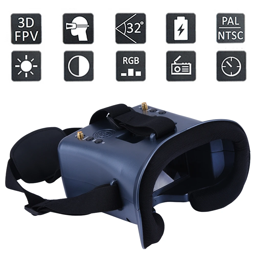 5.8G 40CH 4.3 Inch 800*480 Vid - Fpv Goggles Headset review and price