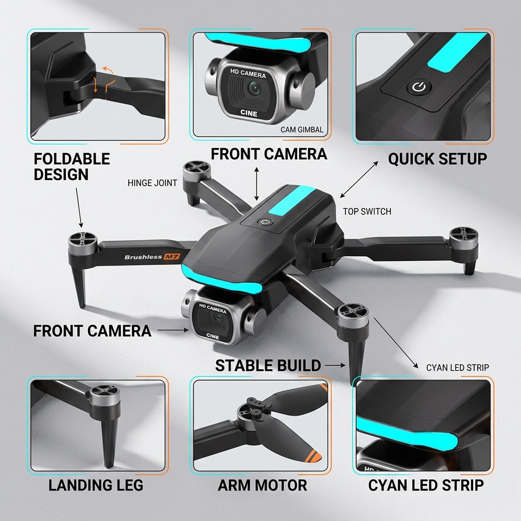 New M7 RC Drone Professional 8 - Drone Rc Dji review and price